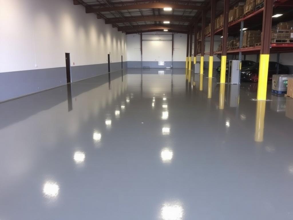 Epoxy Floor Coating — after