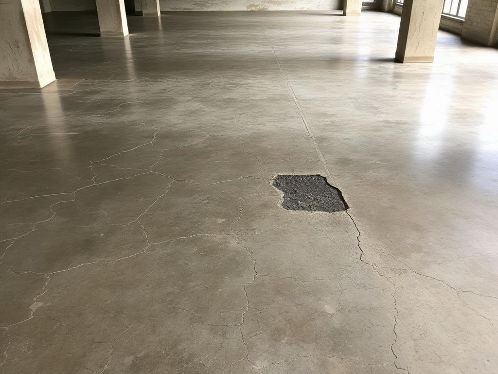Epoxy Floor Coating — before
